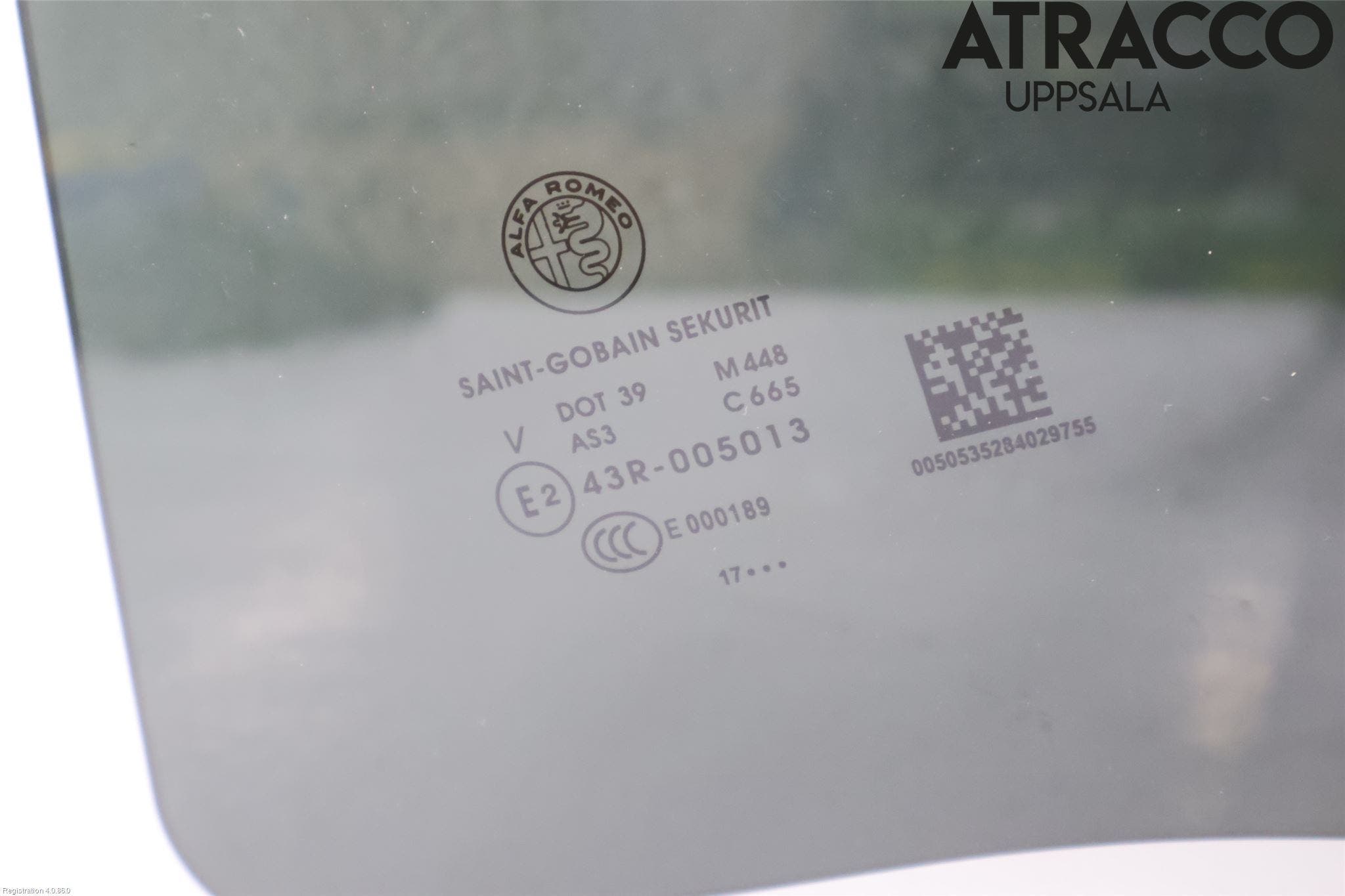 Alfa STELVIO 17- Dörruta Bak Vänster