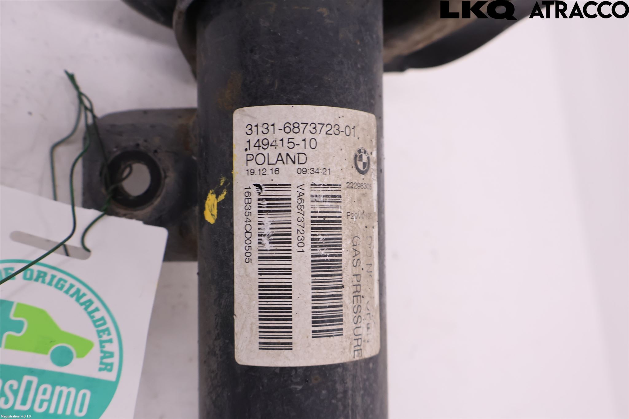 BMW 1 F20/F21 11-19 Fjäderben Fram Vänster