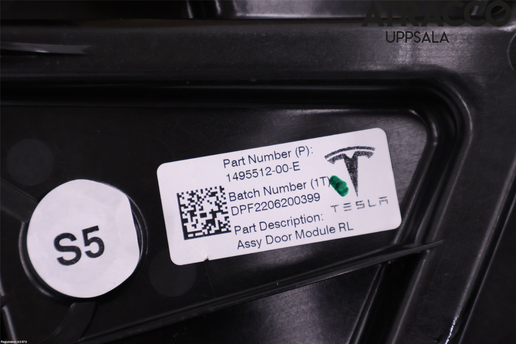 Tesla MODEL Y 21- Fönsterhiss El Kompl