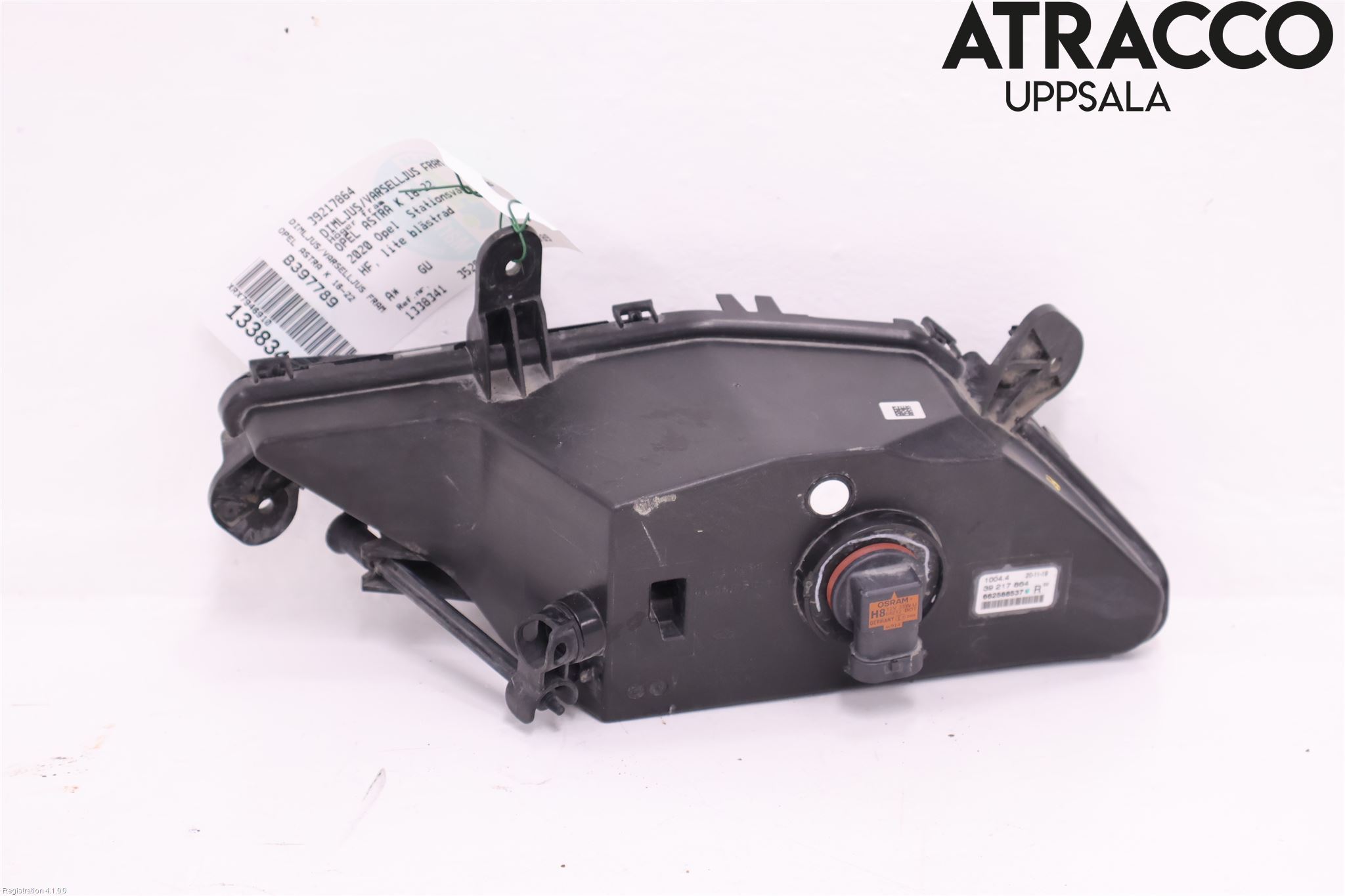 Opel ASTRA K 16-22 Dimljus-Varselljus Fram