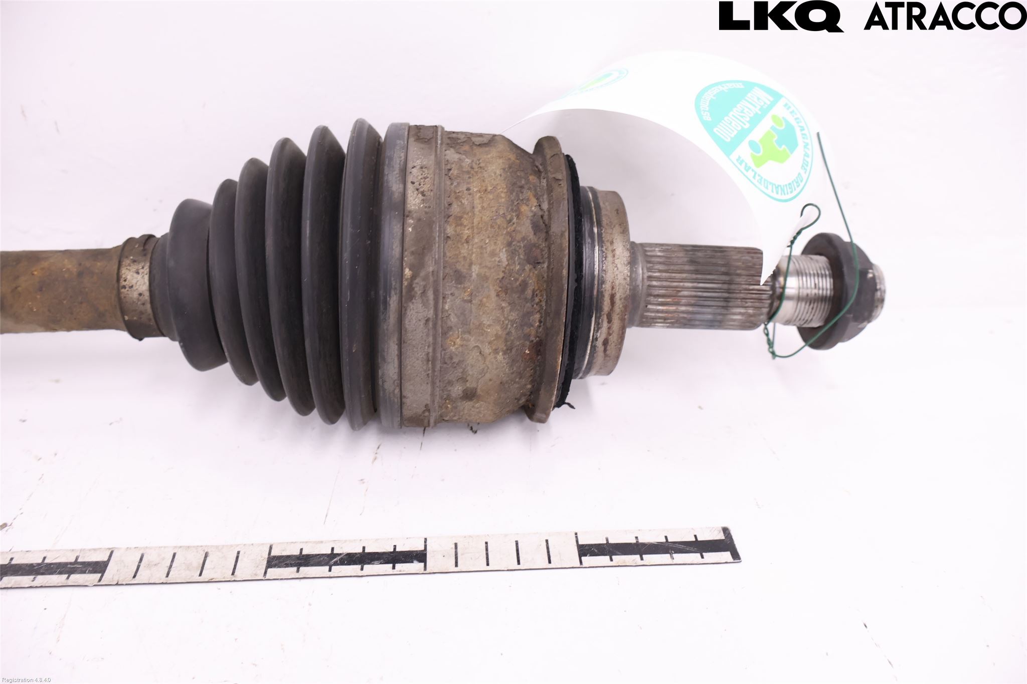 Toyota LANDCRUISER J150 10-23 Drivaxel Fram Vänster