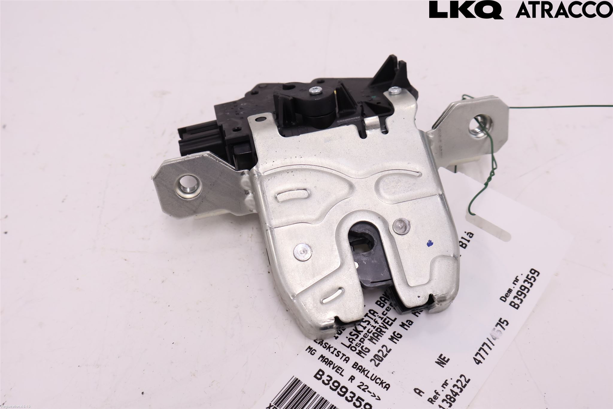 MG MARVEL R 22- Låskista Baklucka