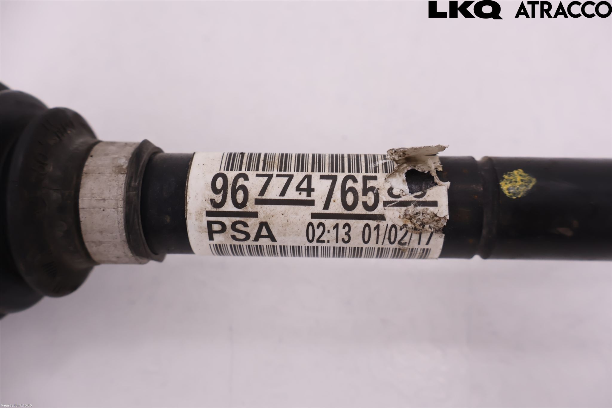 Citroen C4 CACTUS 14-20 Drivaxel Fram Vänster