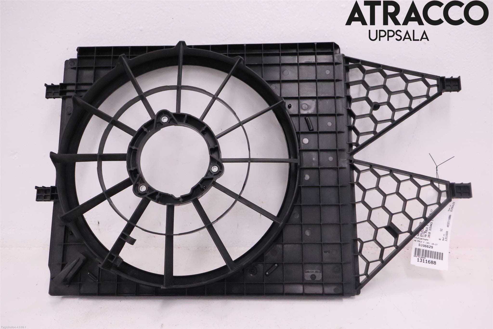 Volkswagen VW POLO 10-17 Kylfläktkåpa