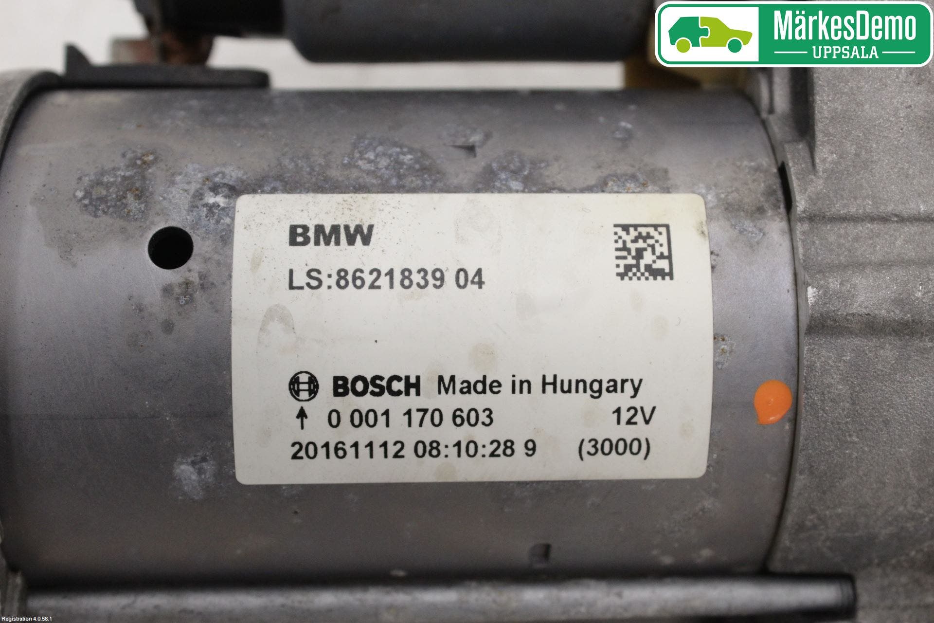 BMW 1 F20/F21 11-19 Startmotor