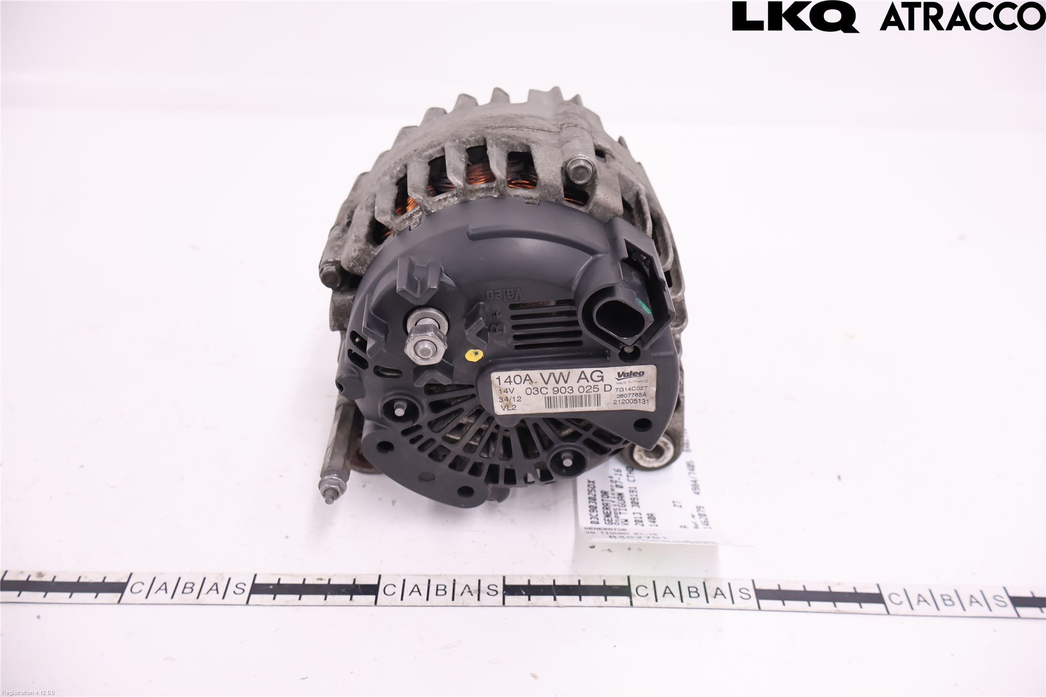 Volkswagen VW TIGUAN 07-16 Generator