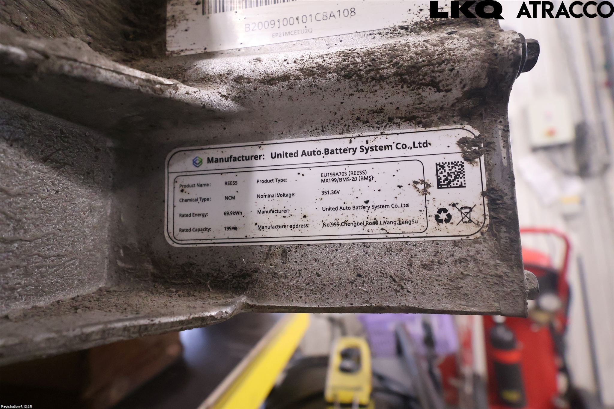 MG MARVEL R 22- Batteri Högspänning
