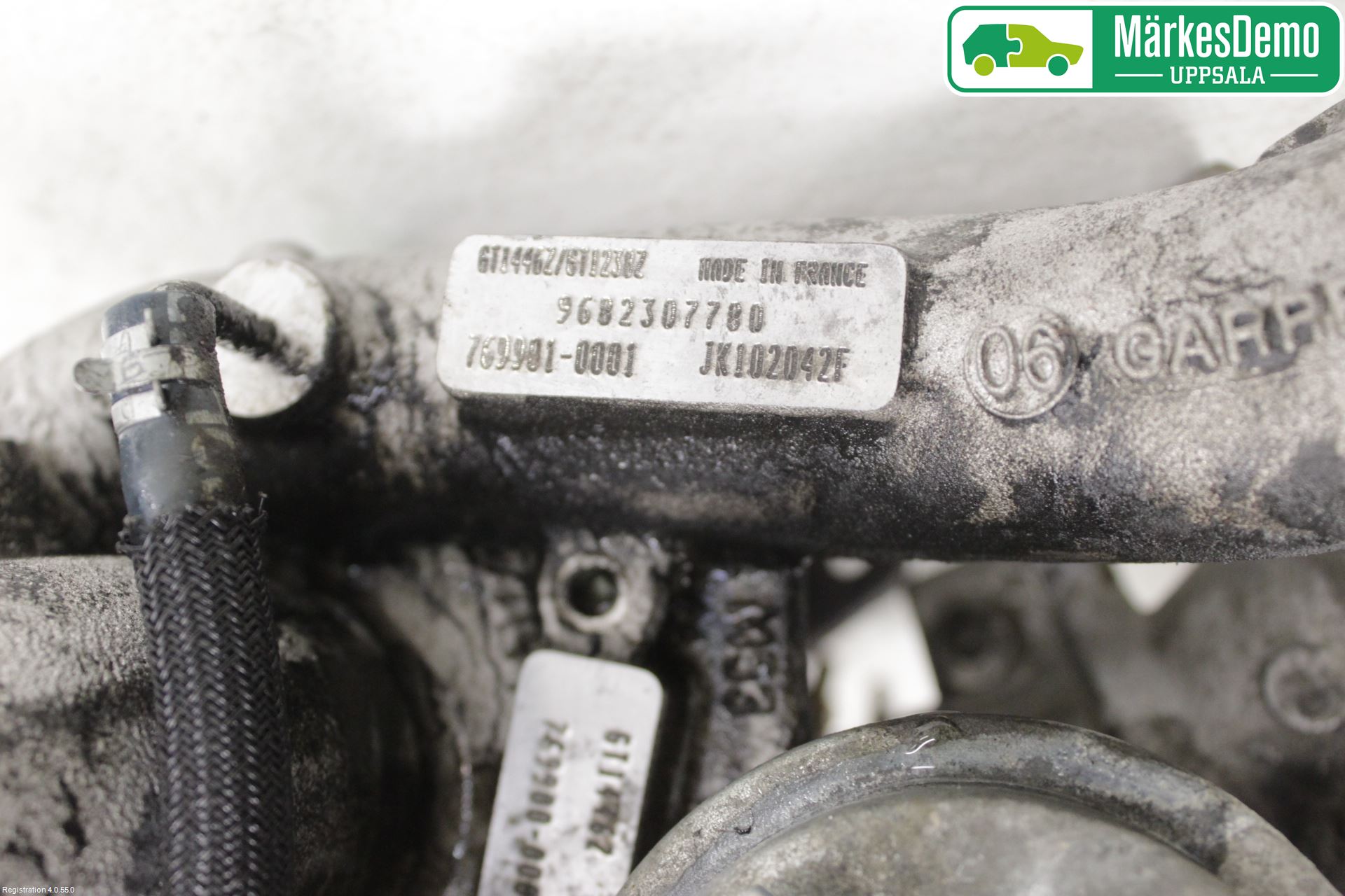 Peugeot 407 Turboaggregat