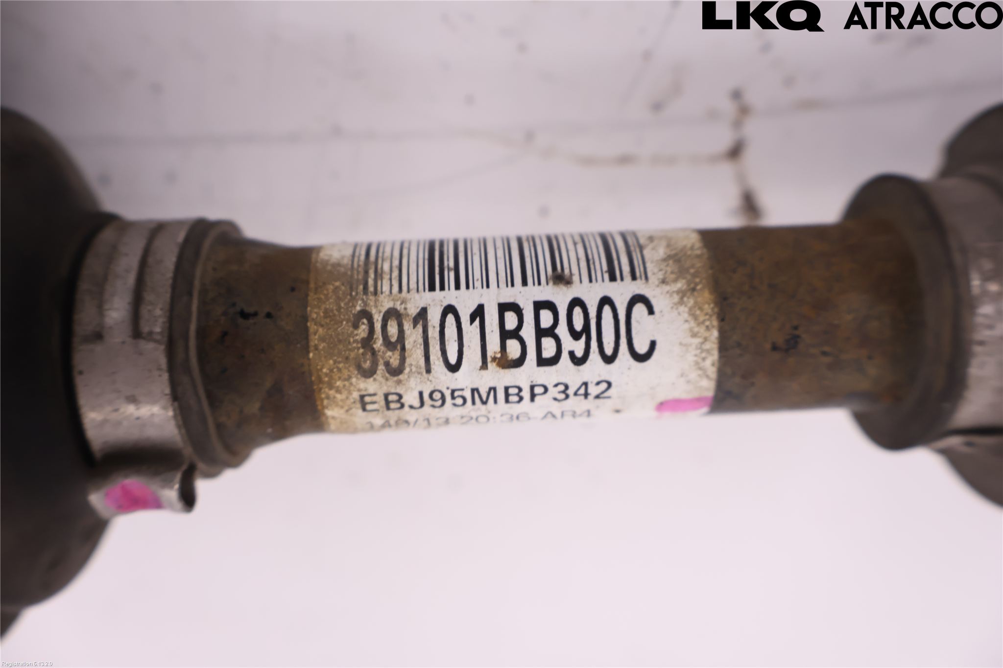 Nissan QASHQAI 10-14 Drivaxel Fram Vänster