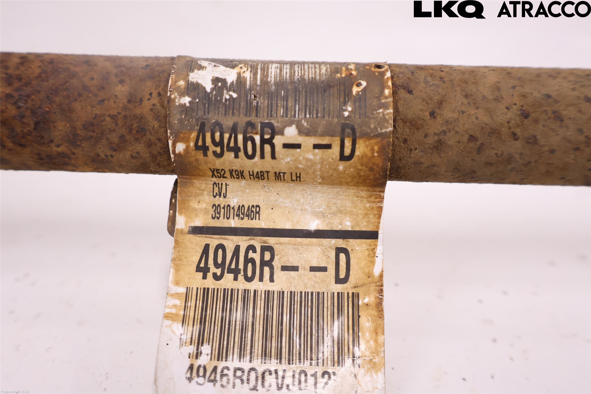 Dacia LOGAN MCV/STEPWAY Drivaxel Fram Vänster