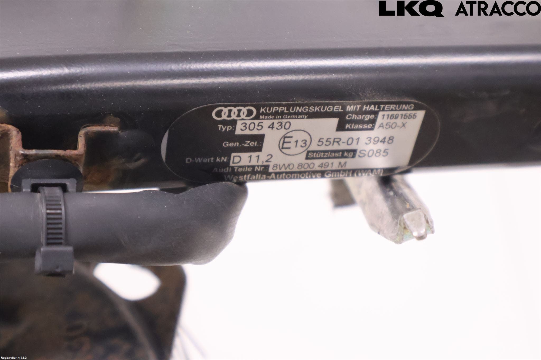 Audi A4/S4 B9 16-19 Dragkrok