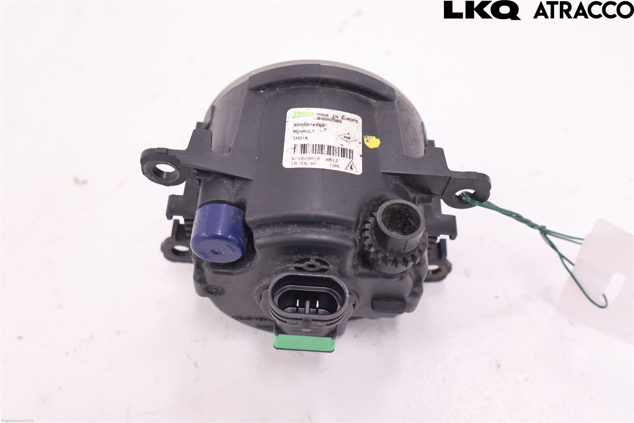 Dacia DUSTER 10-17 Dimljus-Varselljus Fram