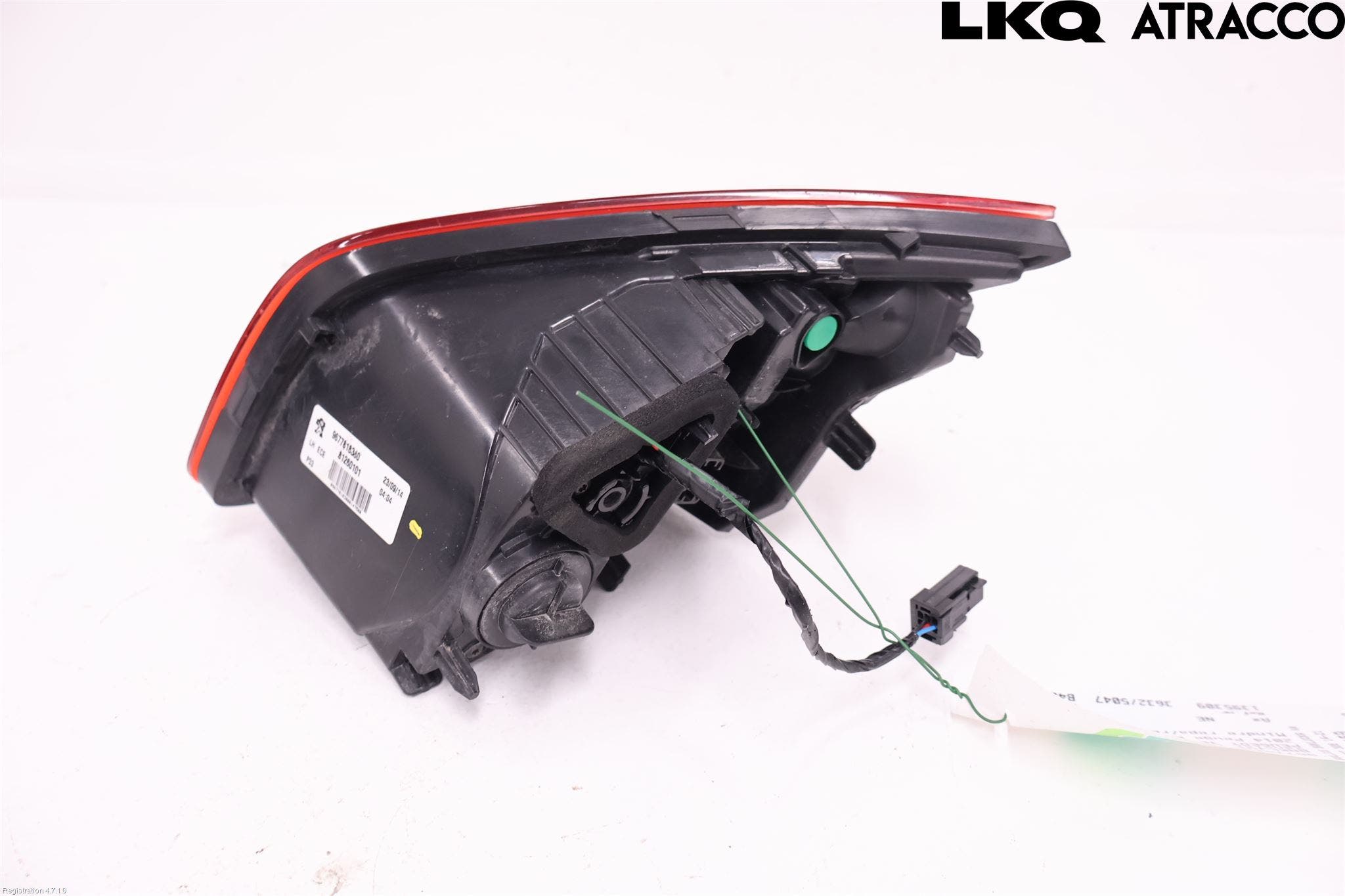 Peugeot 308 14-21 Bakljus Lucka Vä