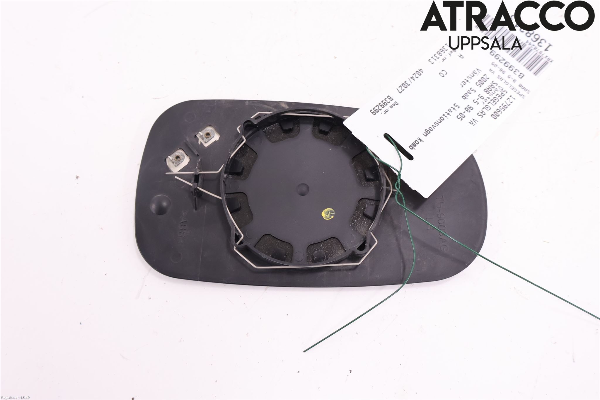 Saab 9-5 -05 Spegelglas Vä