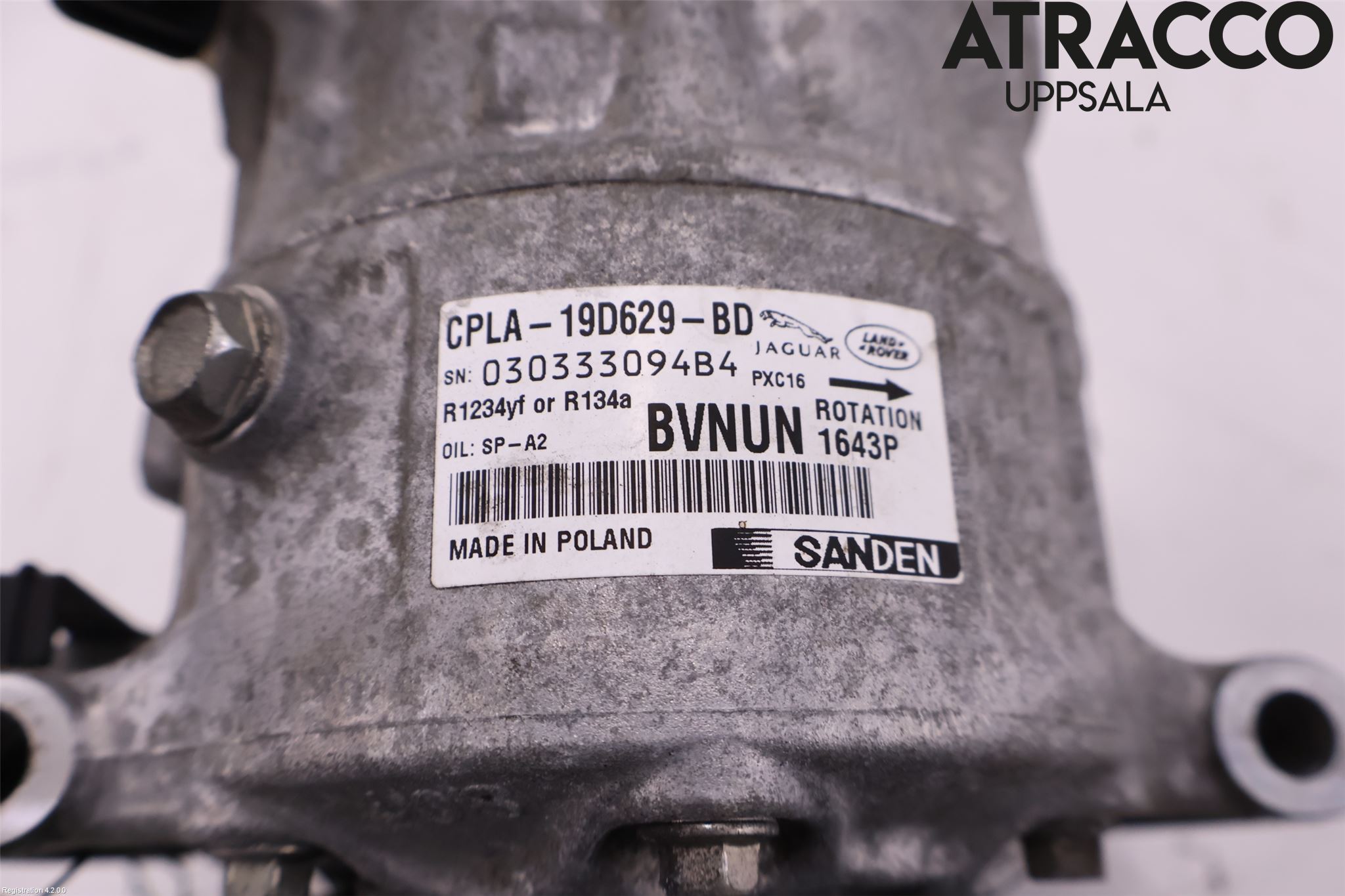 Landrover RANGE ROVER (L405) 13-21 Ac Kompressor