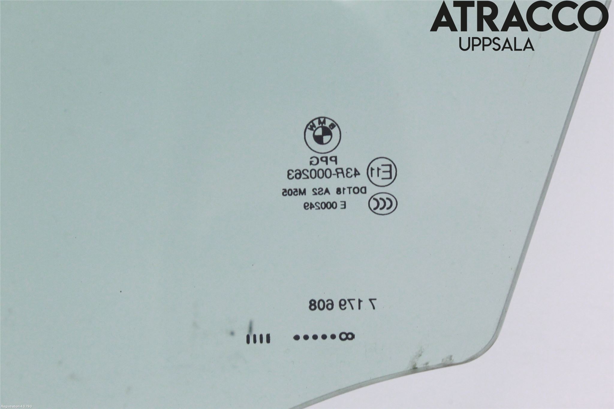 BMW X6 E71/E72   08-14 Dörruta Fram Höger