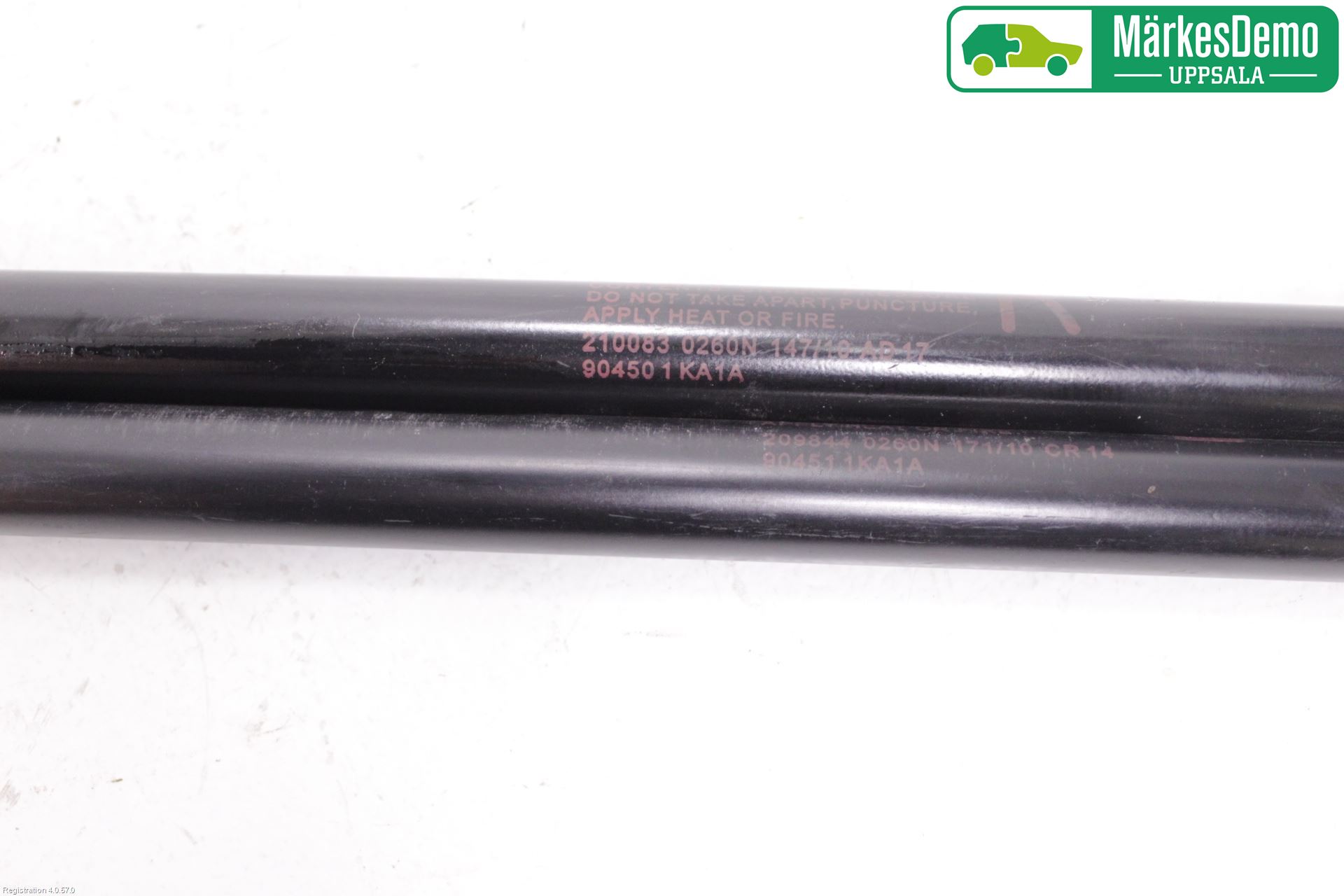 Nissan JUKE 10-14 Gasfjäder Baklucka