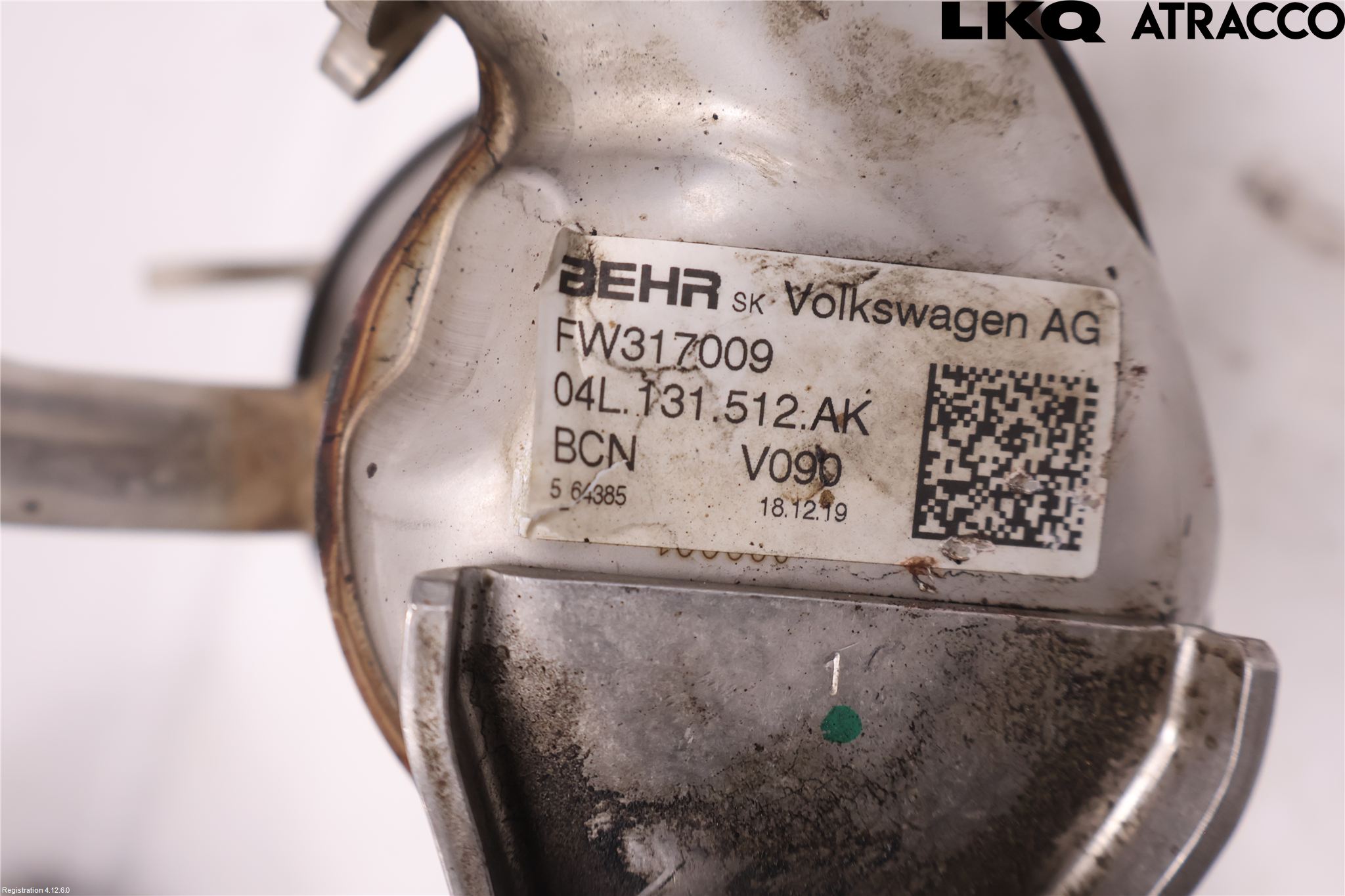 Volkswagen VW CADDY 16-20 Avgaskylare