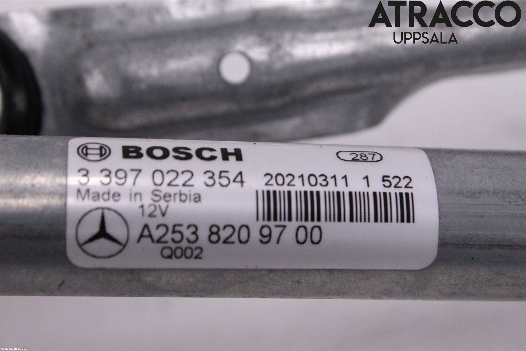 Mercedes-Benz MB GLC-KLASS (X253/C253) 15-22 Torkarmekanism Vindruta