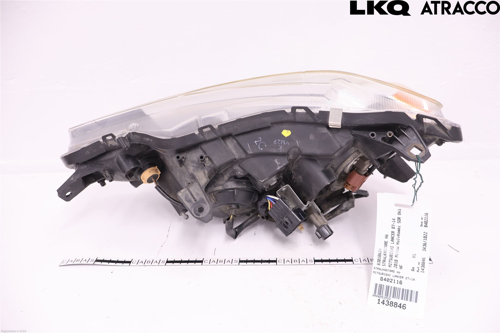 Mitsubishi LANCER 07-14 Strålkastare Höger