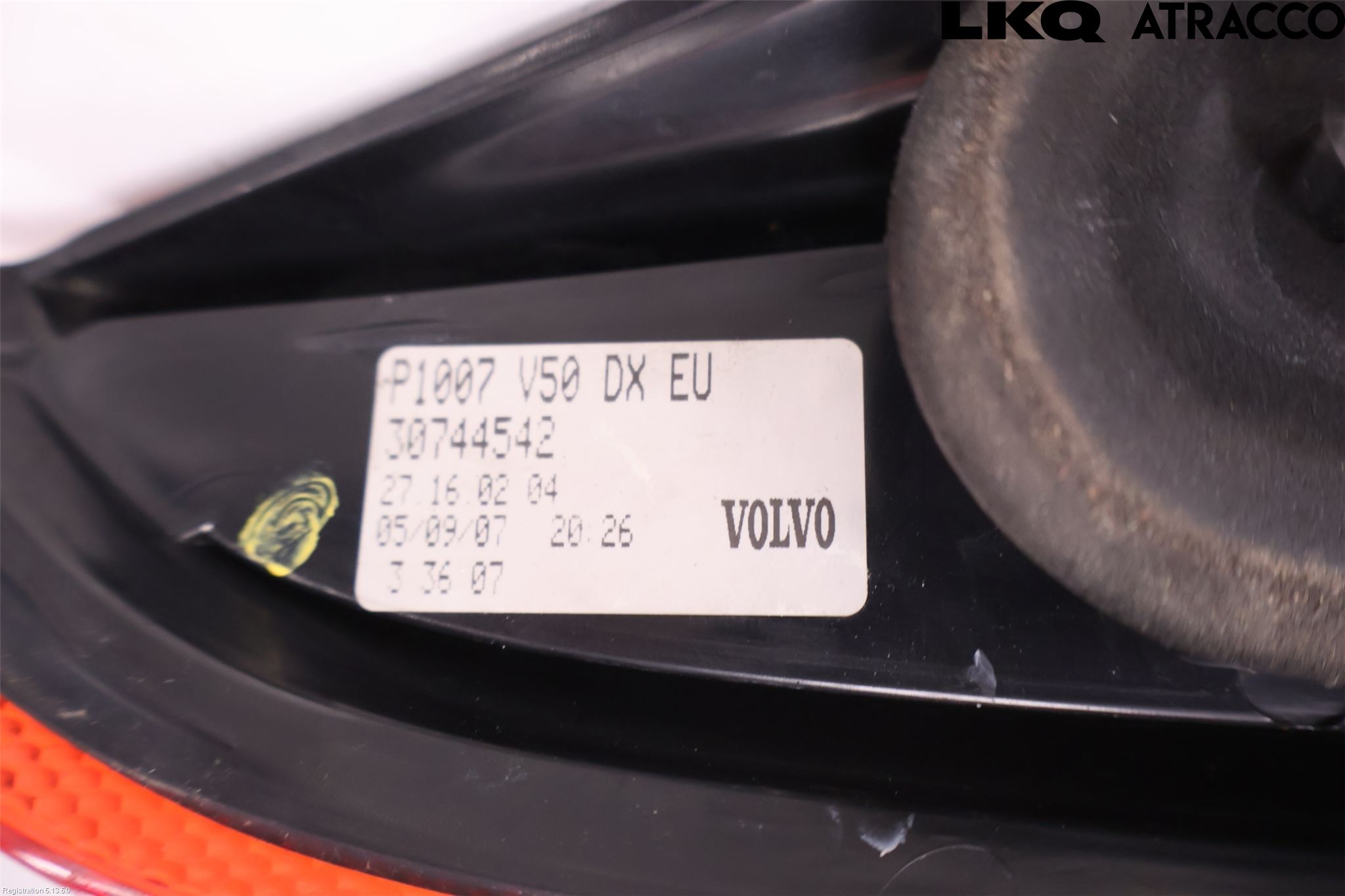 Volvo V50 08-12 Bakljus Höger