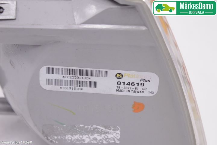 Ford TRUCK F150 Blinkers Fram Vänster