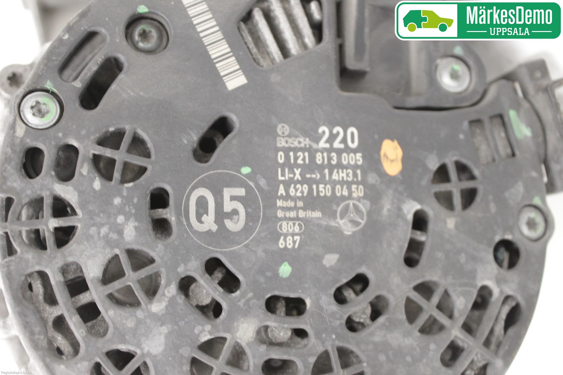 Mercedes-Benz MB GL-KLASS (X164) 06-12 Generator