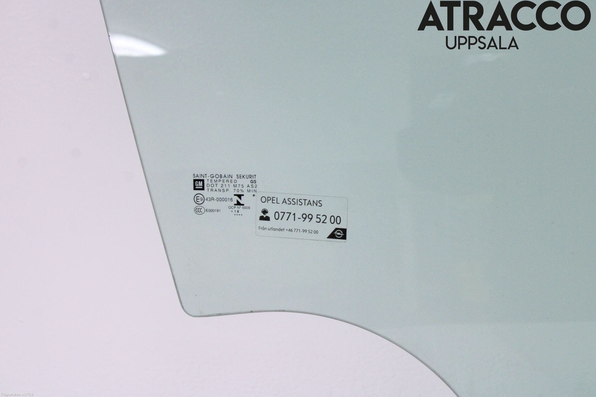 Opel MOKKA 13-20 Dörruta Fram Höger