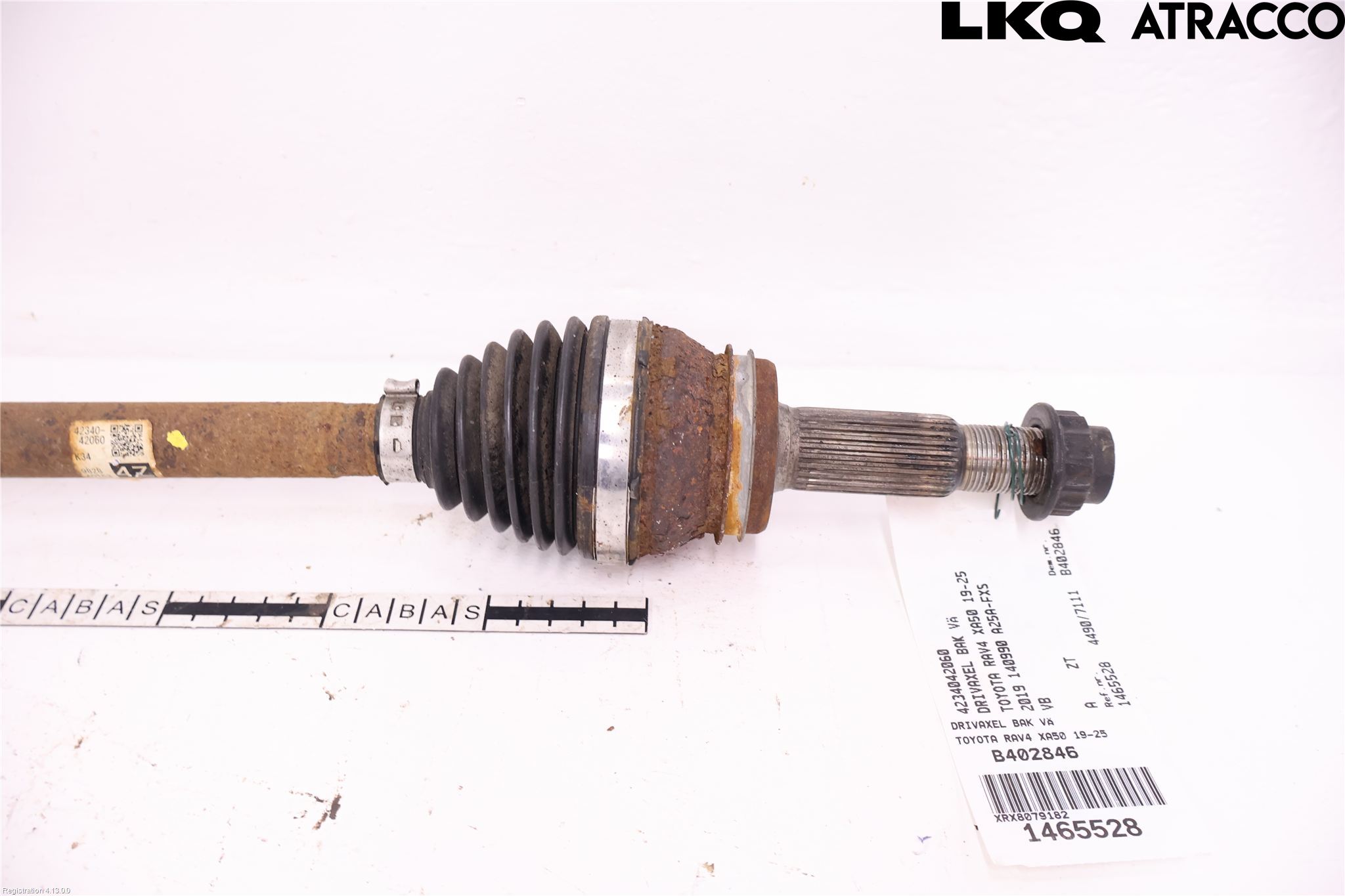 Toyota RAV4 19- Drivaxel Bak Vänster