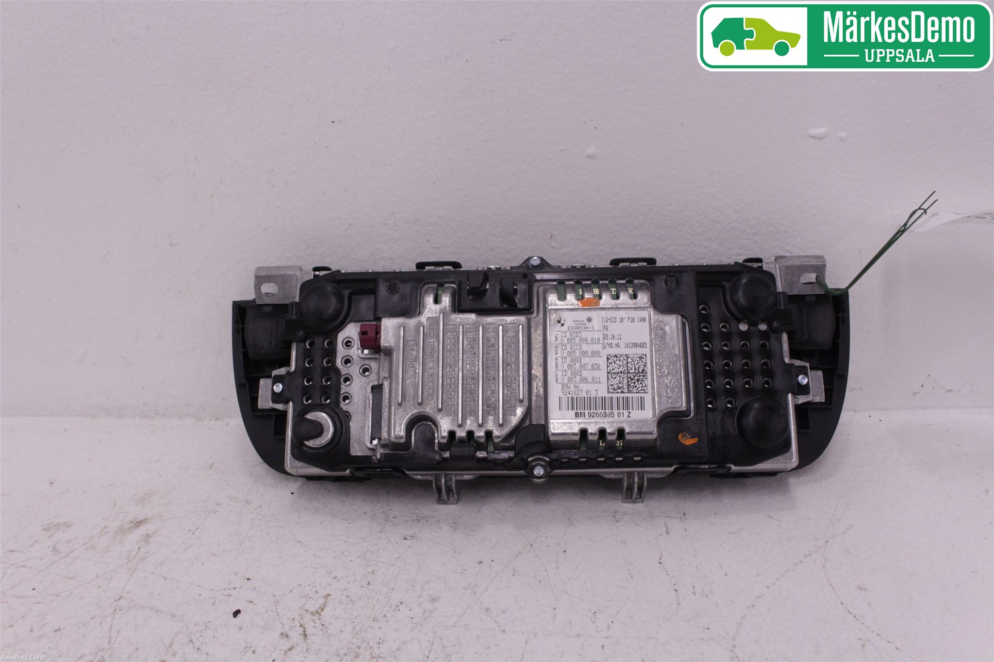 BMW 5 F10/F11/F18 09-17 Bildskärm