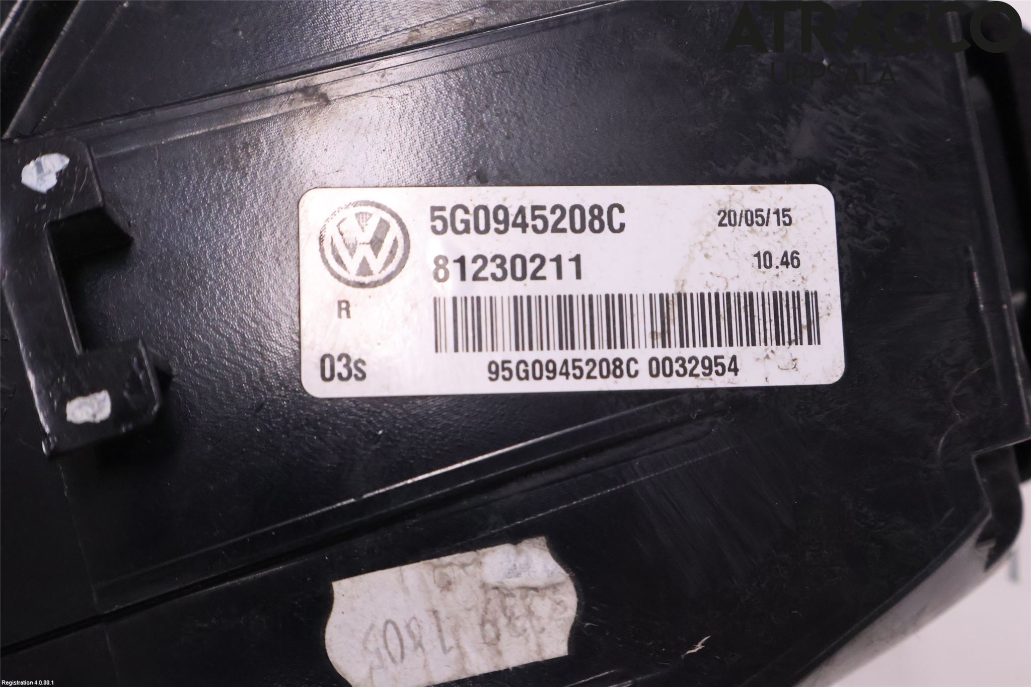 Volkswagen VW GOLF / E-GOLF VII 13-20 Bakljus Höger