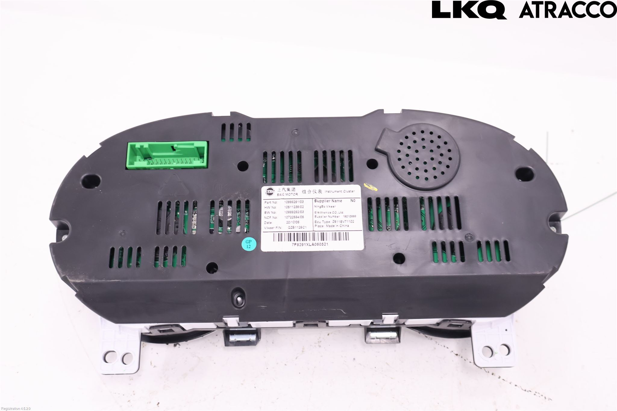 MG ZS EV 20- Instrument Komb