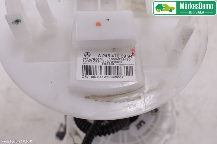 Mercedes-Benz MB A-KLASS (W176) 13-18 Bränsle Insppump Bensin