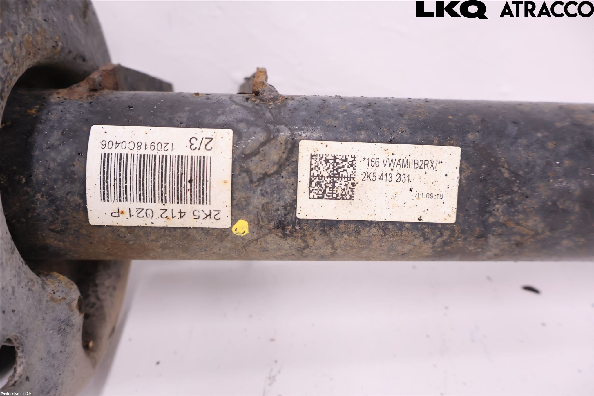 Volkswagen VW CADDY 16-20 Fjäderben Fram Höger