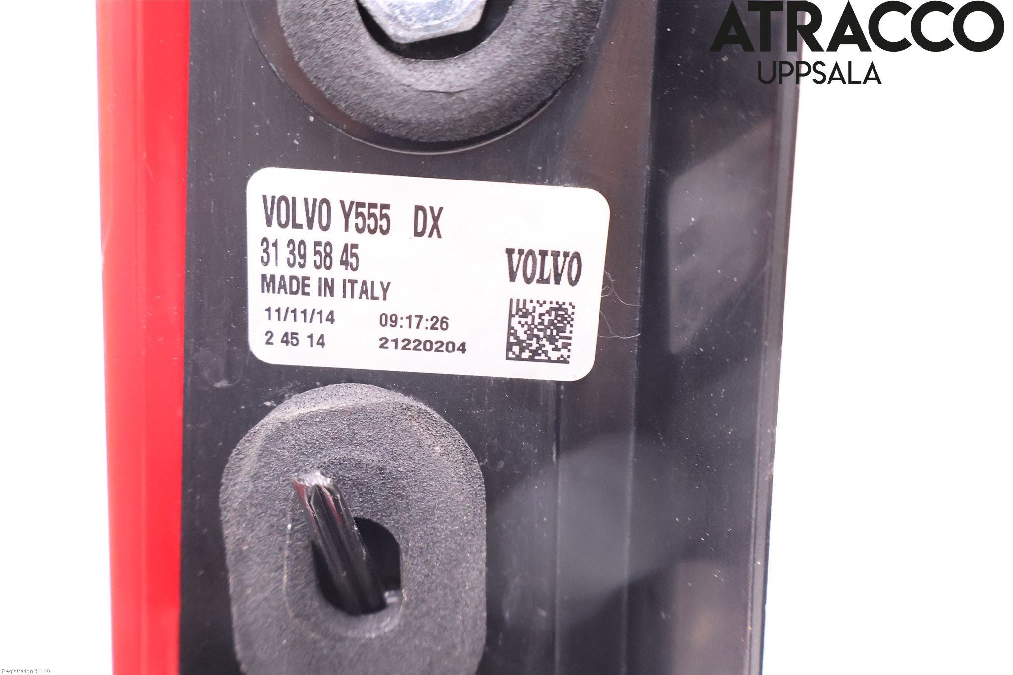 Volvo V40 12-19 Bakljus Höger