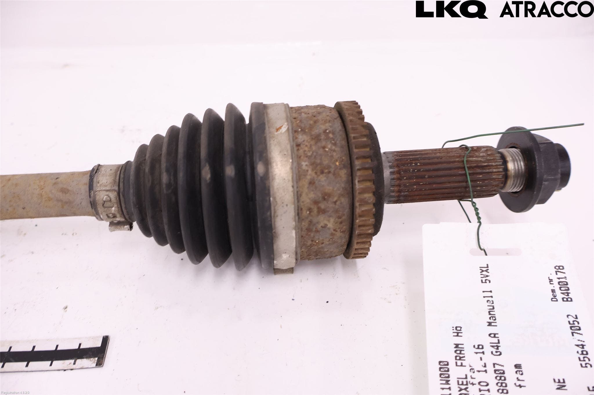 Kia RIO 12-16 Drivaxel Fram Höger