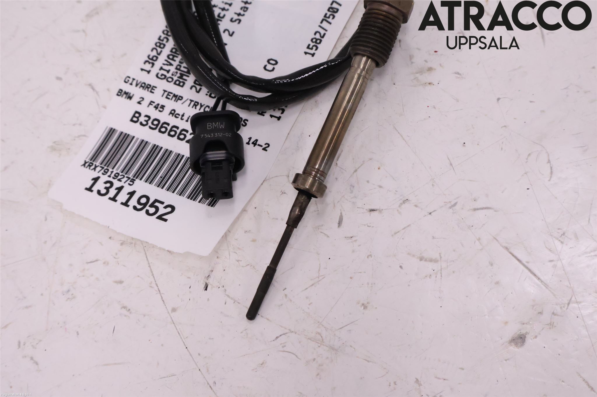 BMW 2 F45 Active Tourer 14-21 Givare Temp-Tryck Avgas