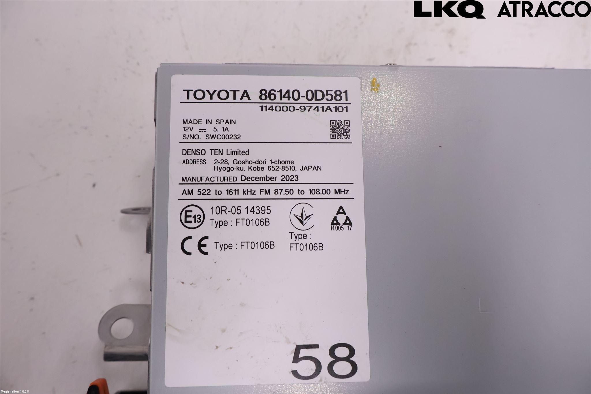 Toyota YARIS XP21 20- Gps Navigator