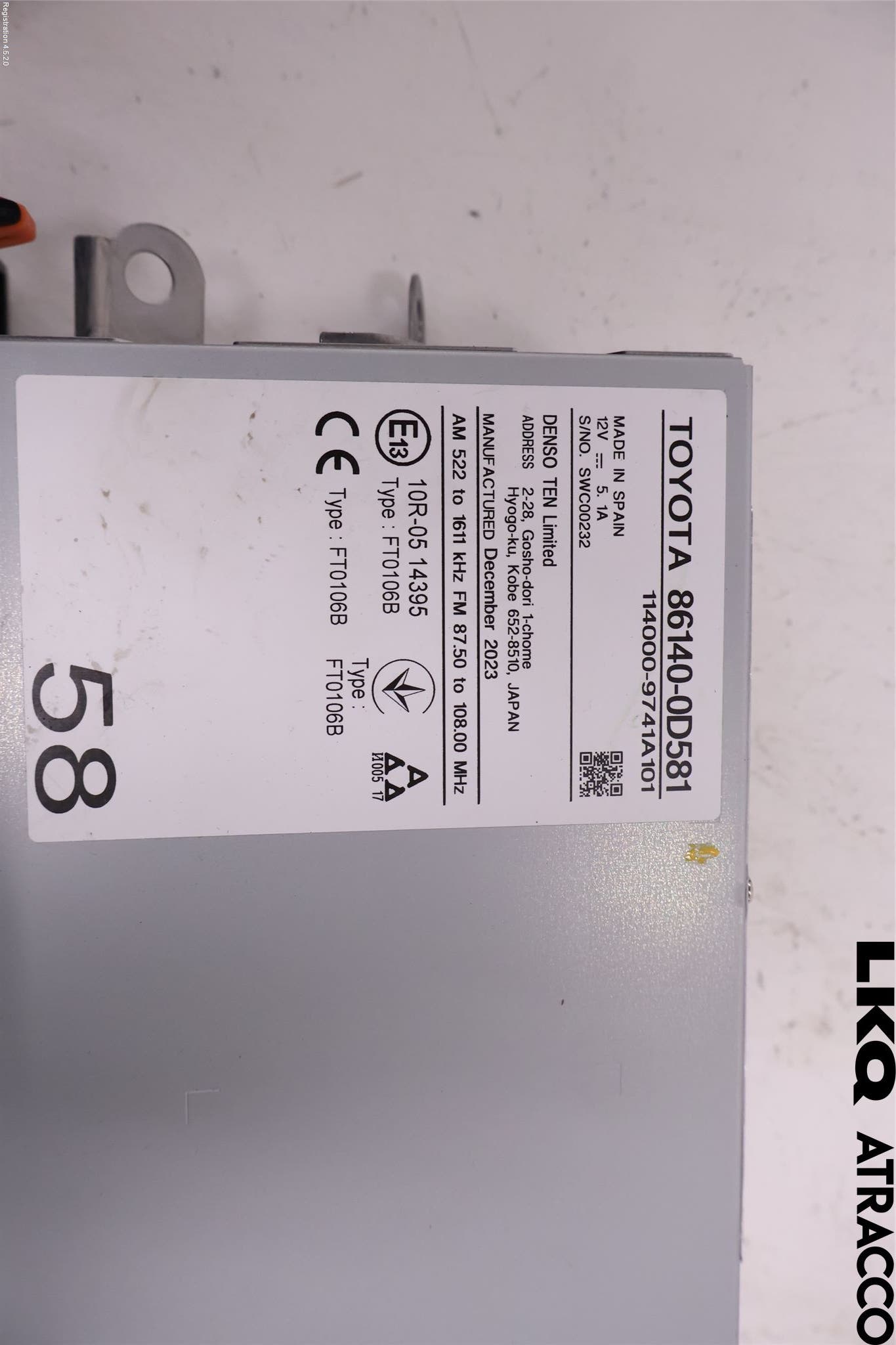 Toyota YARIS XP21 20- Gps Navigator