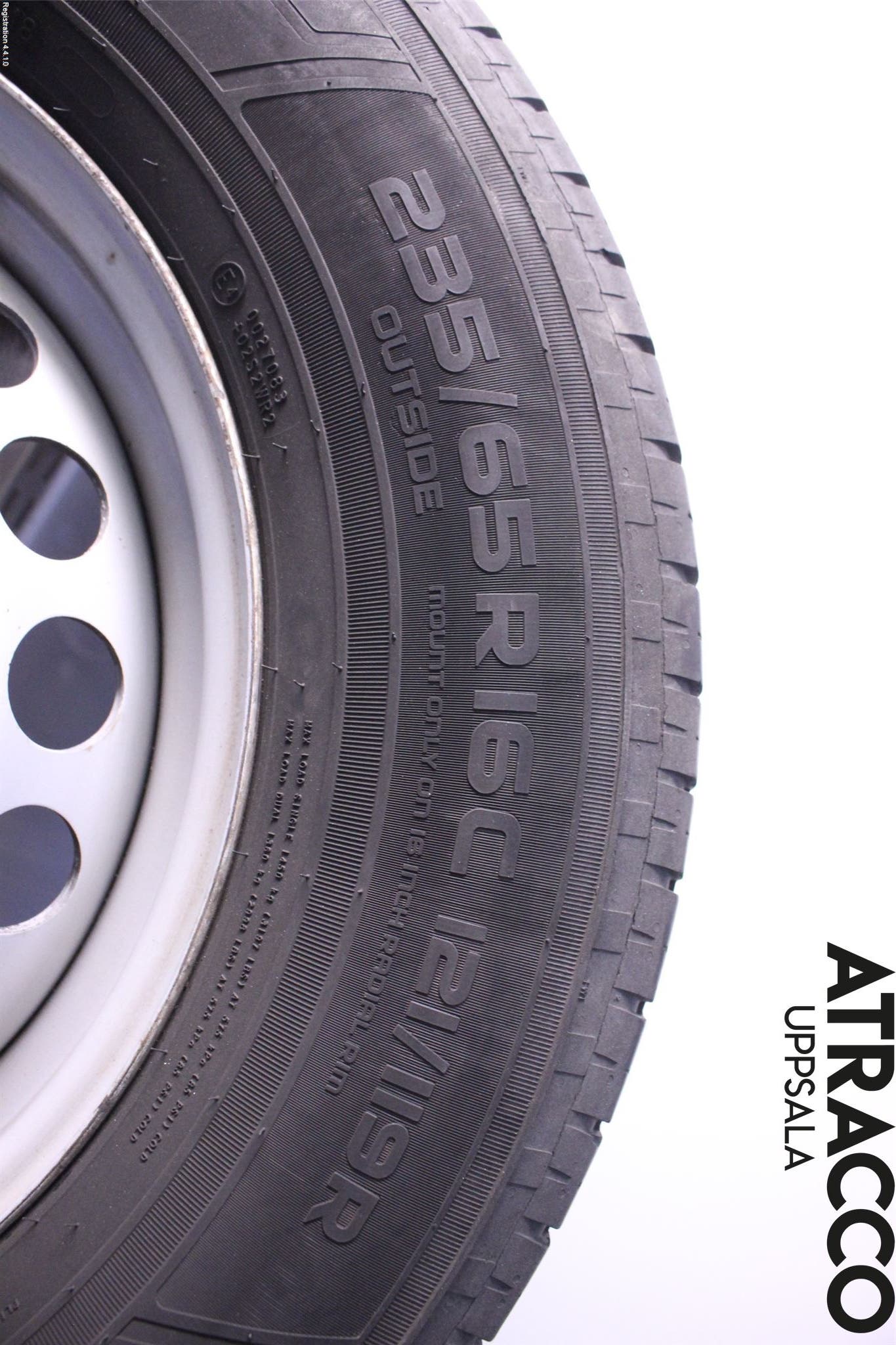 Volkswagen VW CRAFTER 06-16 Sommardäck Plåtfälg 4St