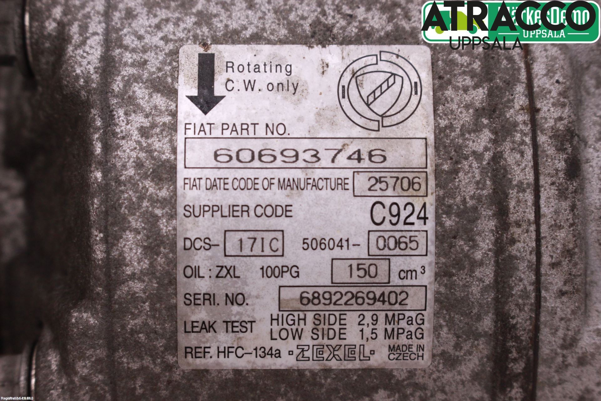 Alfa 159 Ac Kompressor