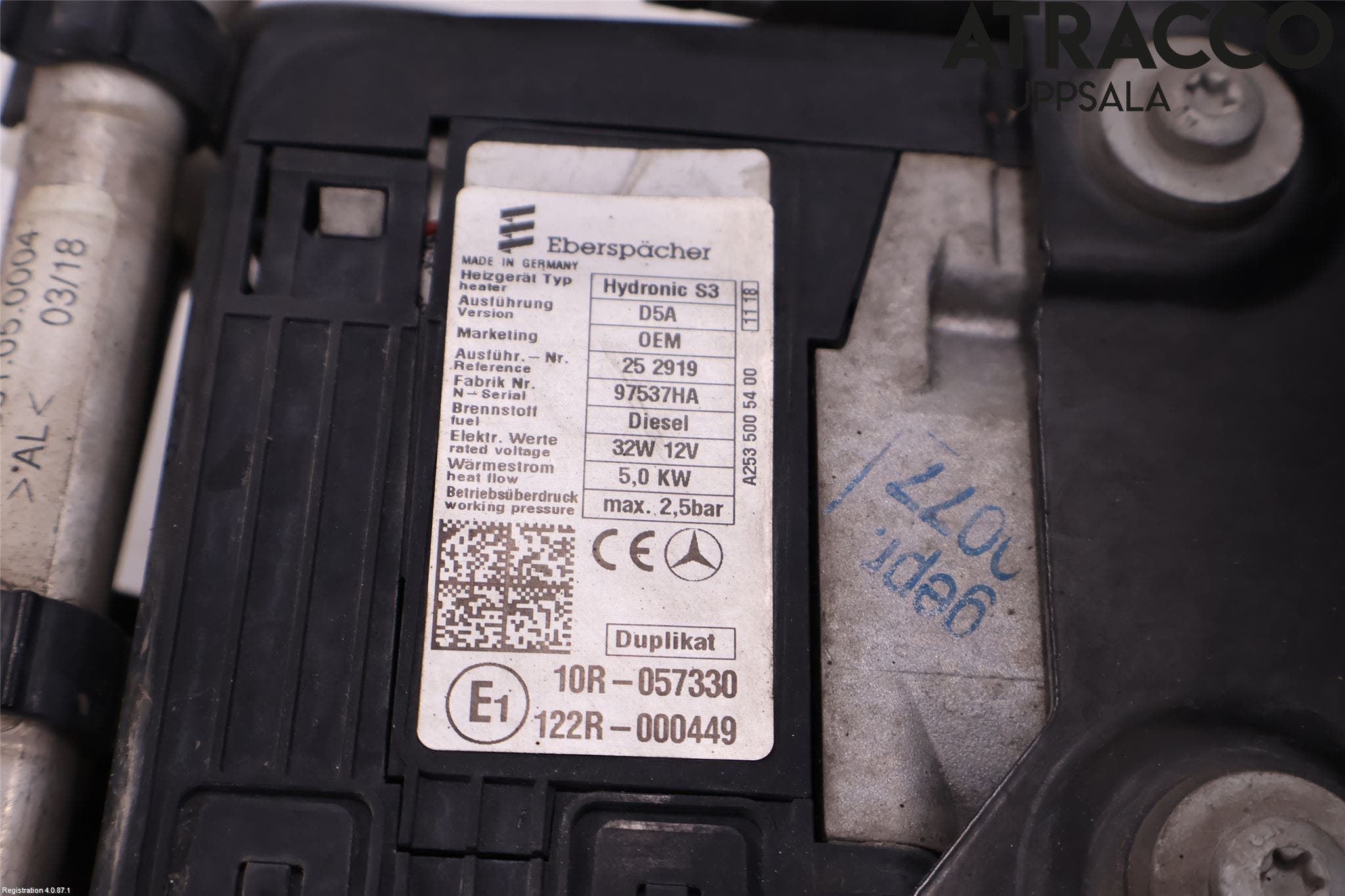 Mercedes-Benz MB E-KLASS (W213) 16-23 Dieselvärmare