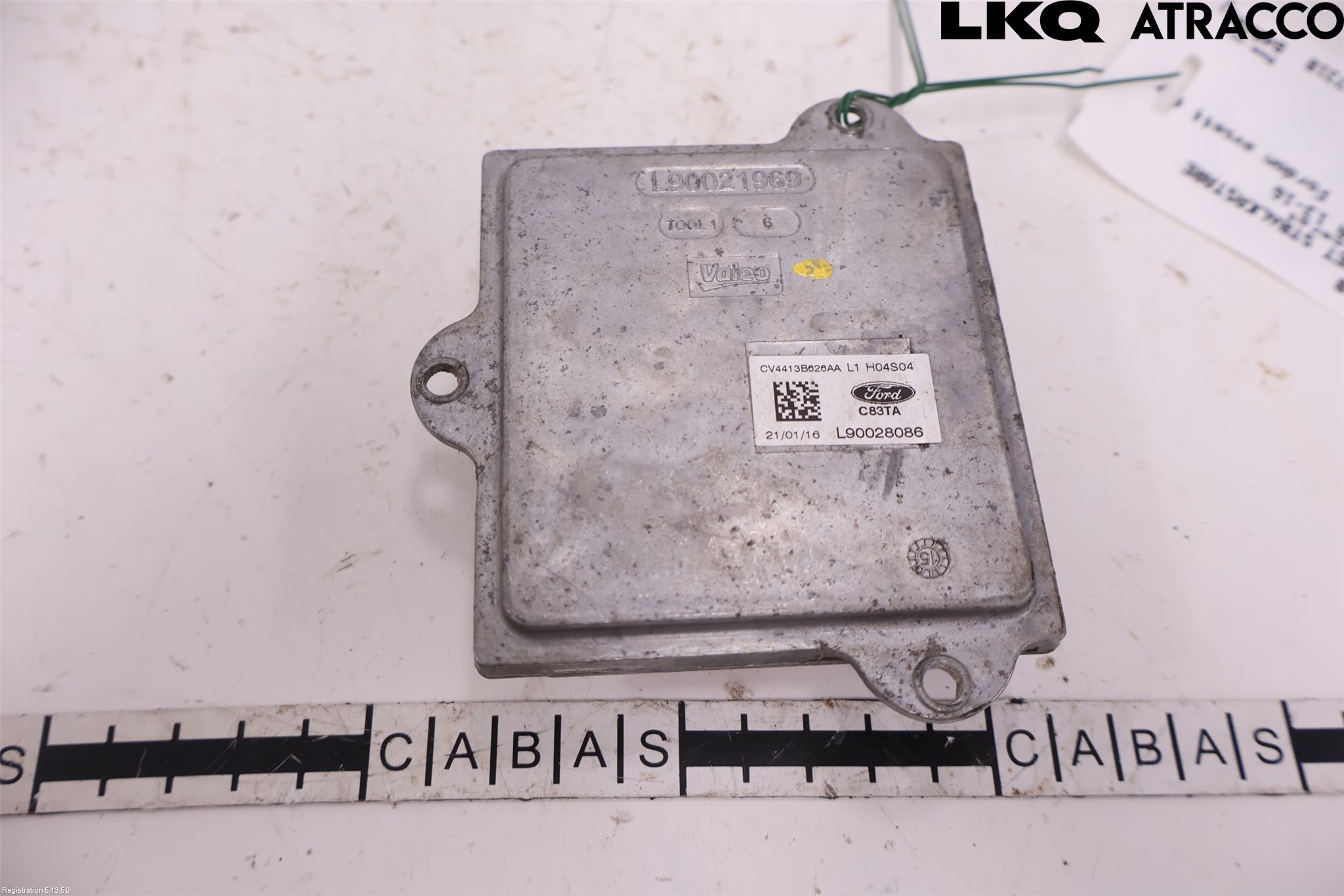Ford KUGA 13-16 Styrenhet Strålkastare