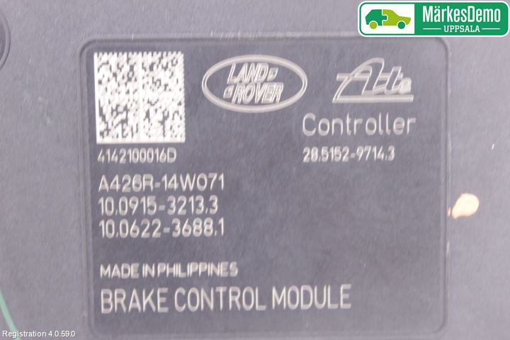 Landrover LAND ROVER RANGE ROVER EVOQUE (L538) 11-18 Abs Hydraulaggregat