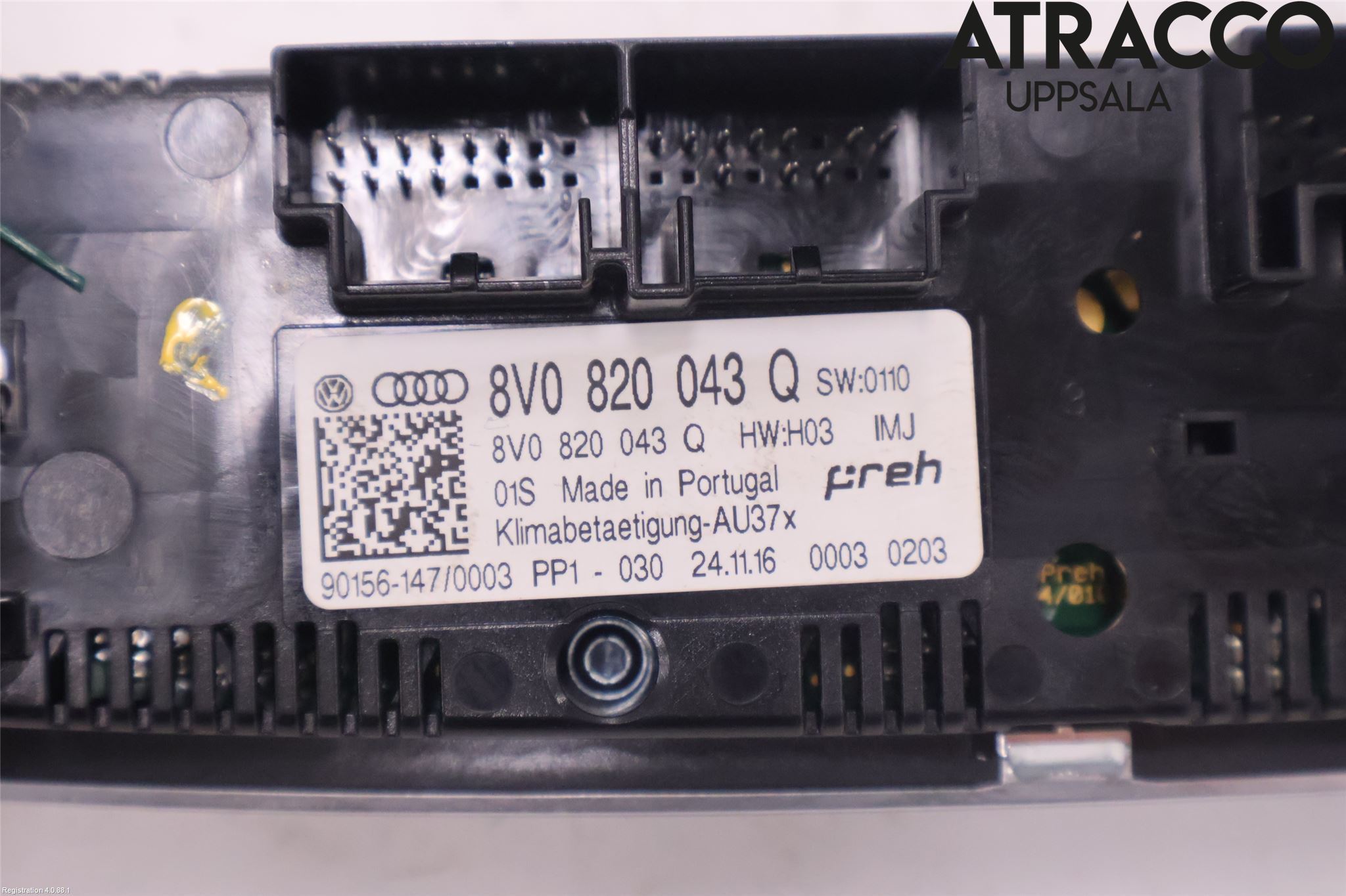 Audi A3/S3 8V 13-20 Ac Styrenhet Ac Manöveren