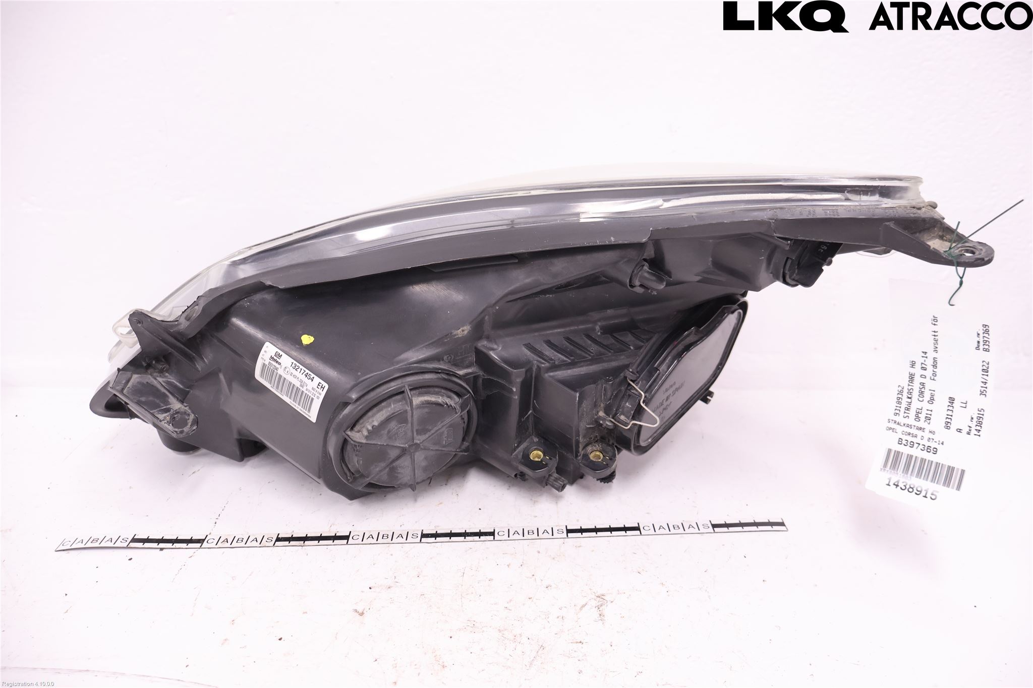 Opel CORSA D 07-14 Strålkastare Höger