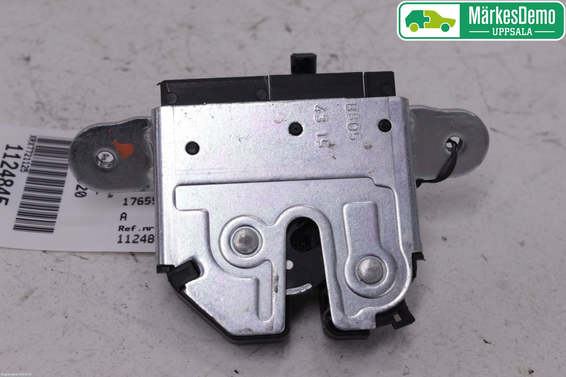 Opel ASTRA K 16-22 Låskista Baklucka