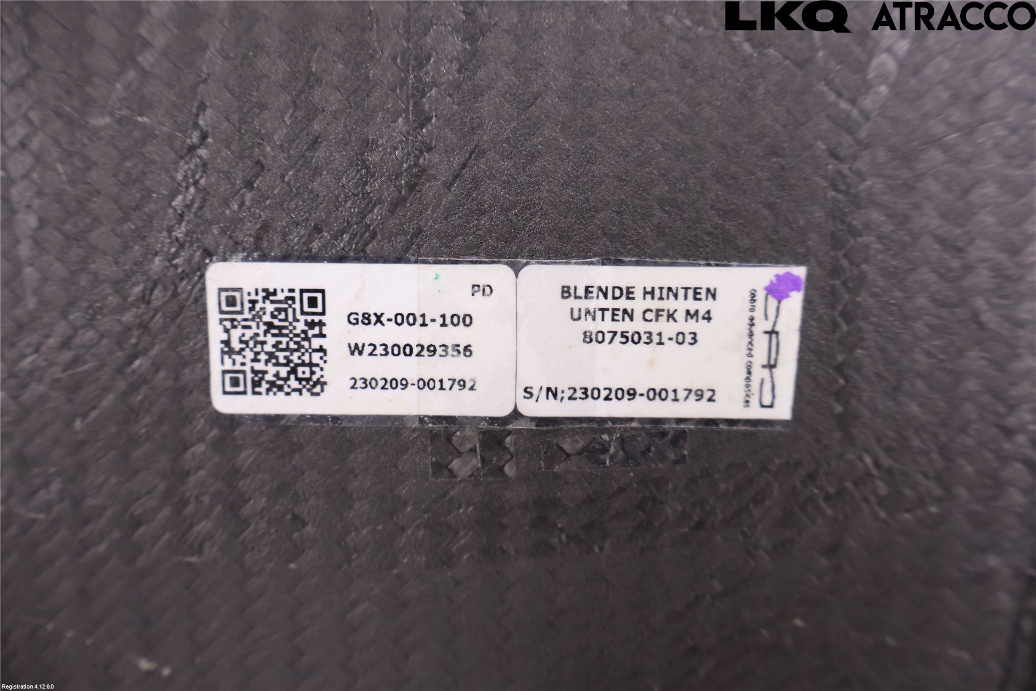 BMW 3 G20/G21/G80/G81 19- Stötfångardel Bak Mitt