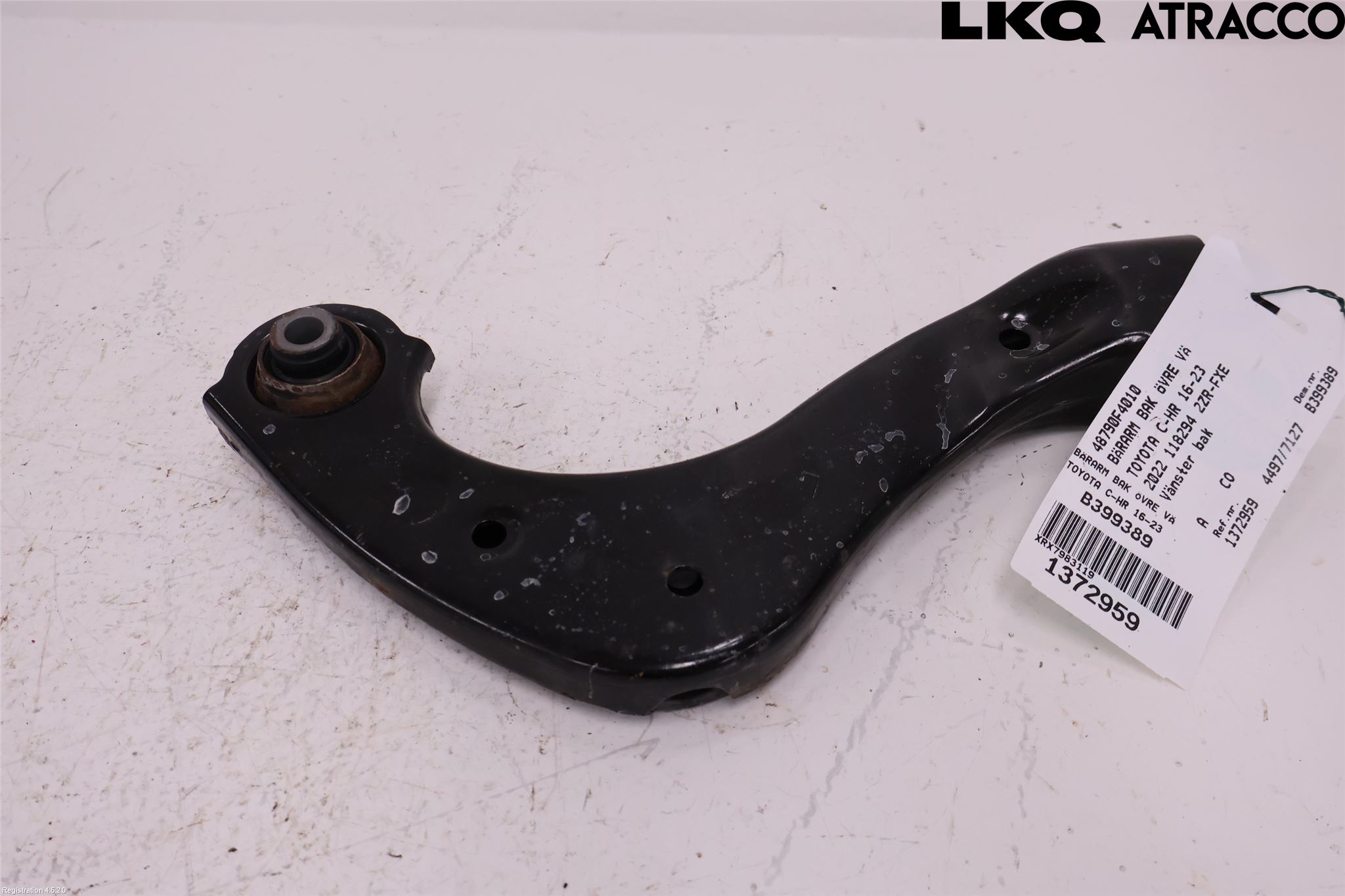 Toyota C-HR 16-23 Bärarm Bak Övre Vänster