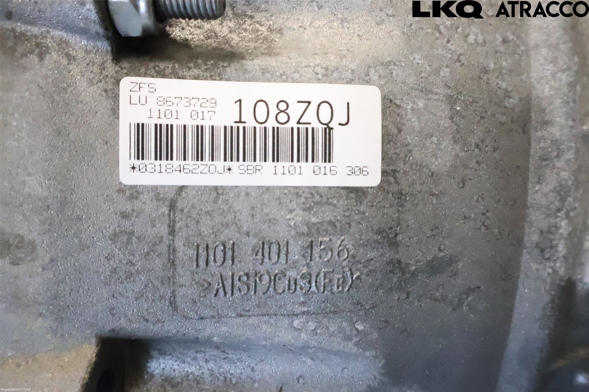 BMW 5 F10/F11/F18 09-17 Växellåda Automat